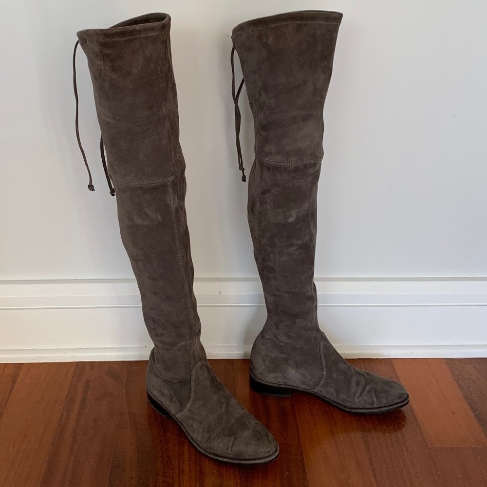 Stuart Weitzman 'Lowland' Over The Knee Boots 5.5 - image 1